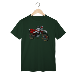 Nome do produto Ténéré 600 Branca Camiseta Classic