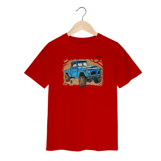 Nome do produto F75 Trail Cartoon Camiseta Infantil (2 a 8)