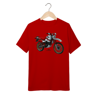 Nome do produto Ténéré 600 Branca Camiseta Infantil (10 a 14)