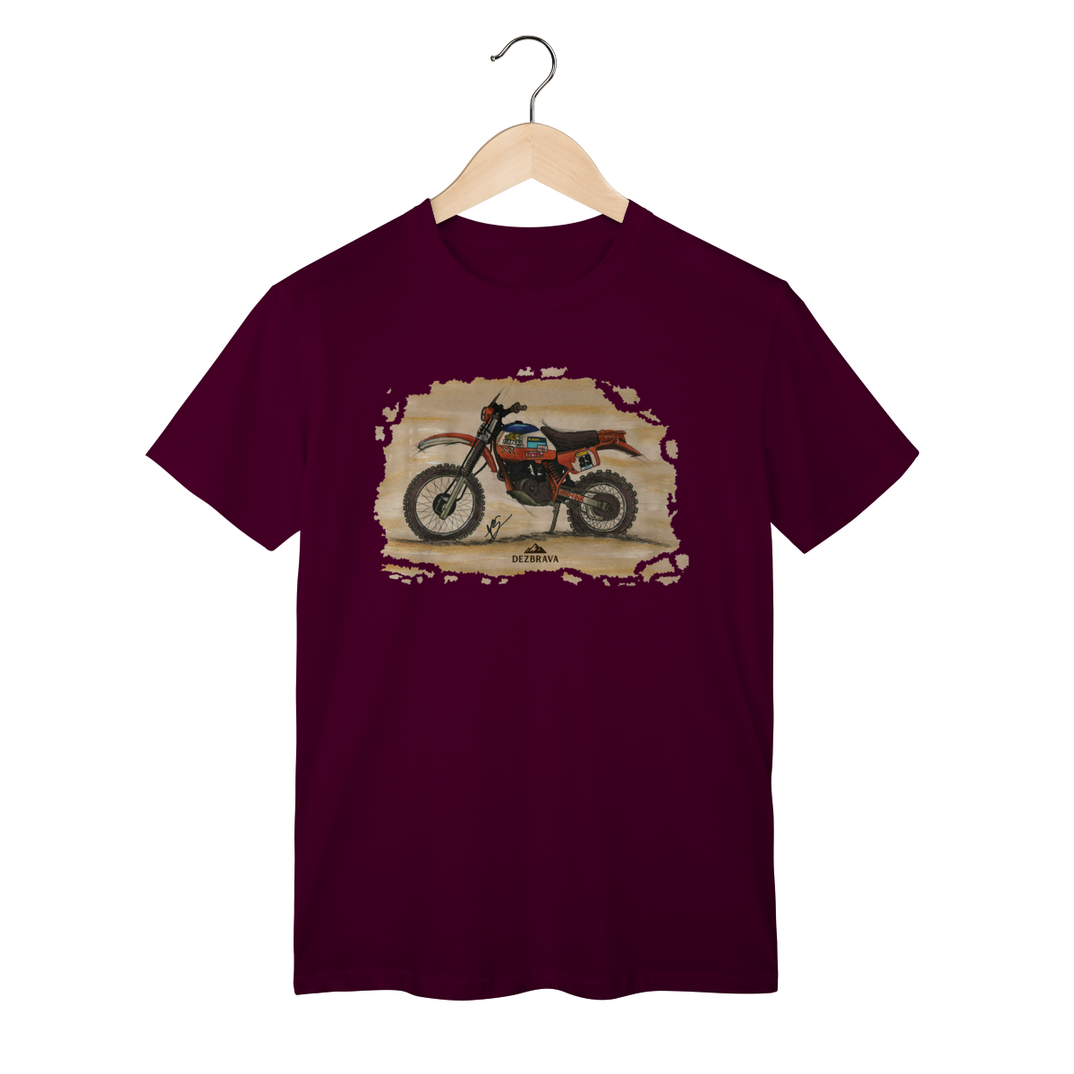 Nome do produto: Xr 500 Dakar Camiseta Classic