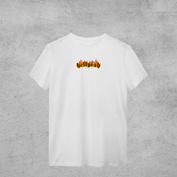 Camiseta Hell Yeah Classic minimal