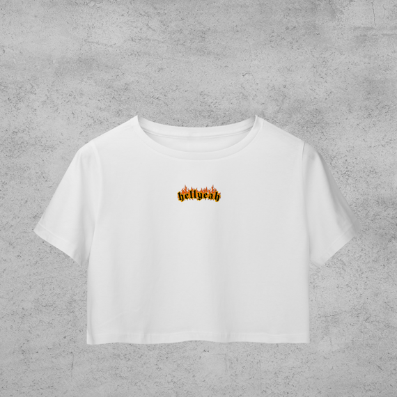 Cropped Hell Yeah Classic minimal
