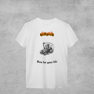 Camiseta Run for Your Life