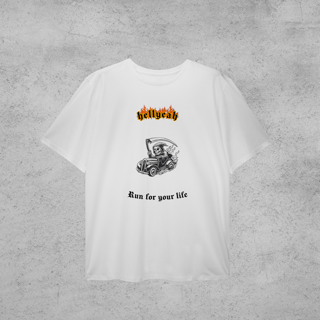 Camiseta Plus Size Run for Your Live