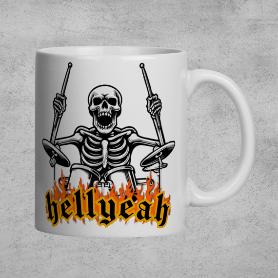 Caneca Drum in Hell