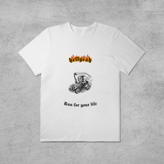 Nome do produto Camiseta Plus Size Run for Your Live