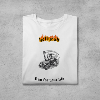 Nome do produto Camiseta Plus Size Run for Your Live