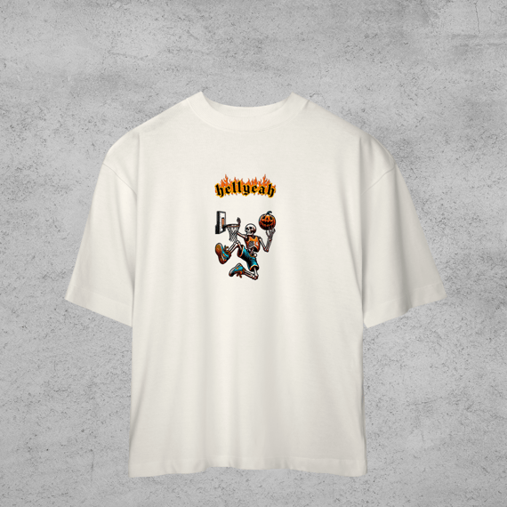 Camiseta Oversized Helloween Dunk 