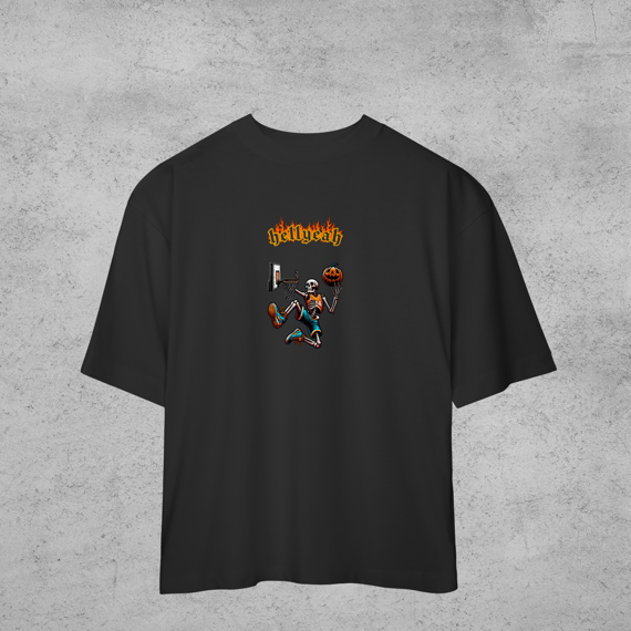 Camiseta Oversized Helloween Dunk 