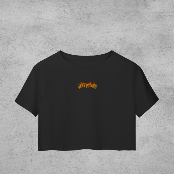 Cropped Hell Yeah Classic minimal
