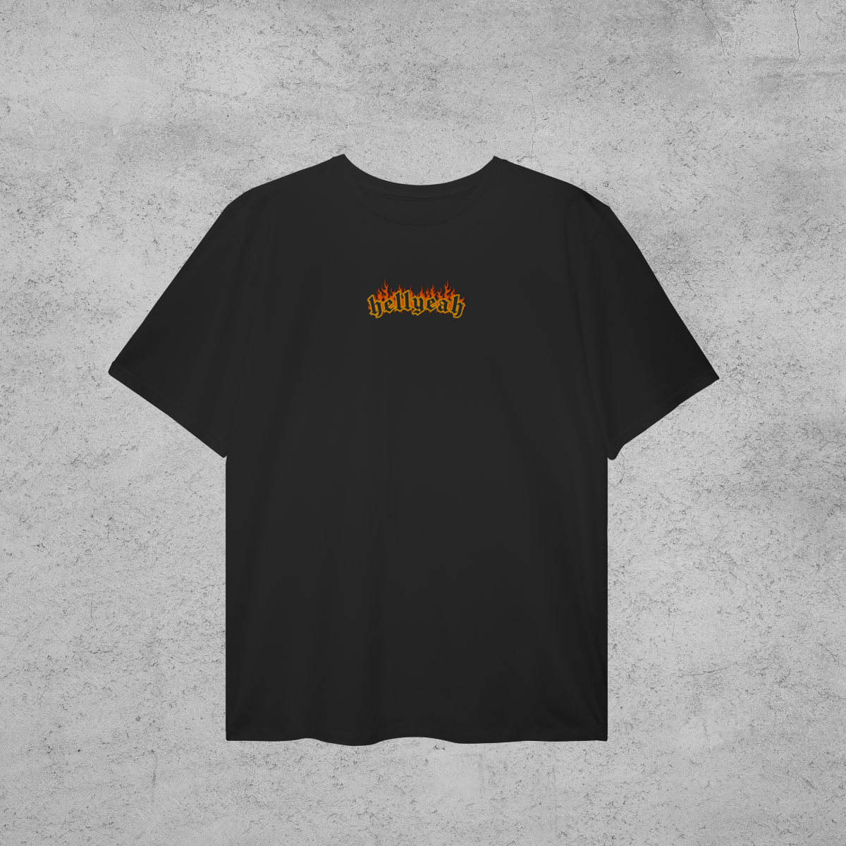 Nome do produto: Camiseta Plus Size Hell Yeah Classic minimal