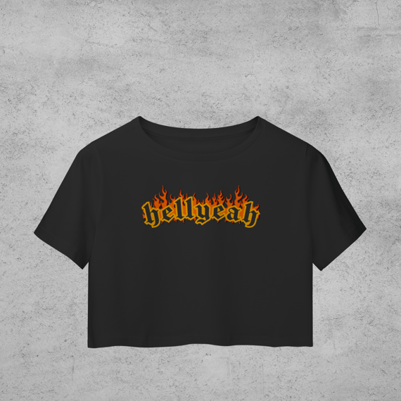 Cropped Hell Yeah Classic