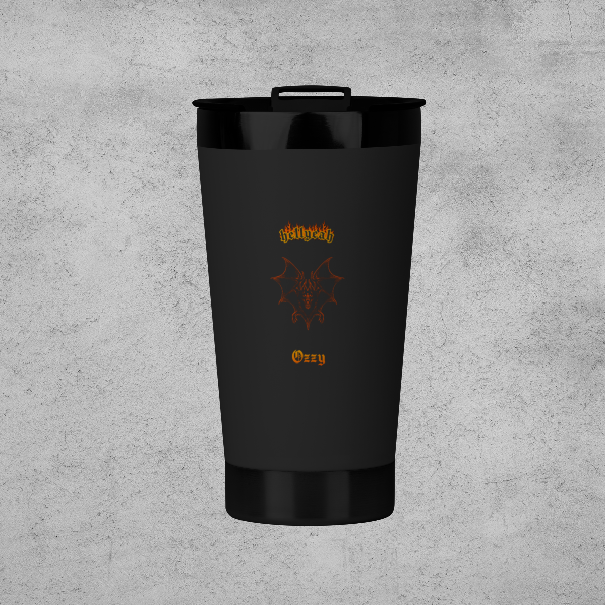 Nome do produto: Copo Térmico Hell Yeah Ozzy