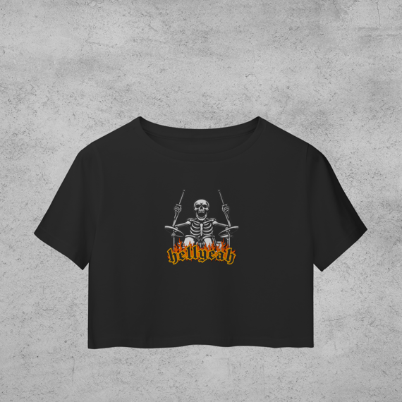 Cropped Drum in Hell