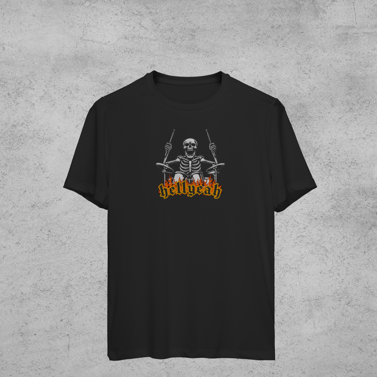 Nome do produto: Camiseta Drum in Hell Sport Dry UV