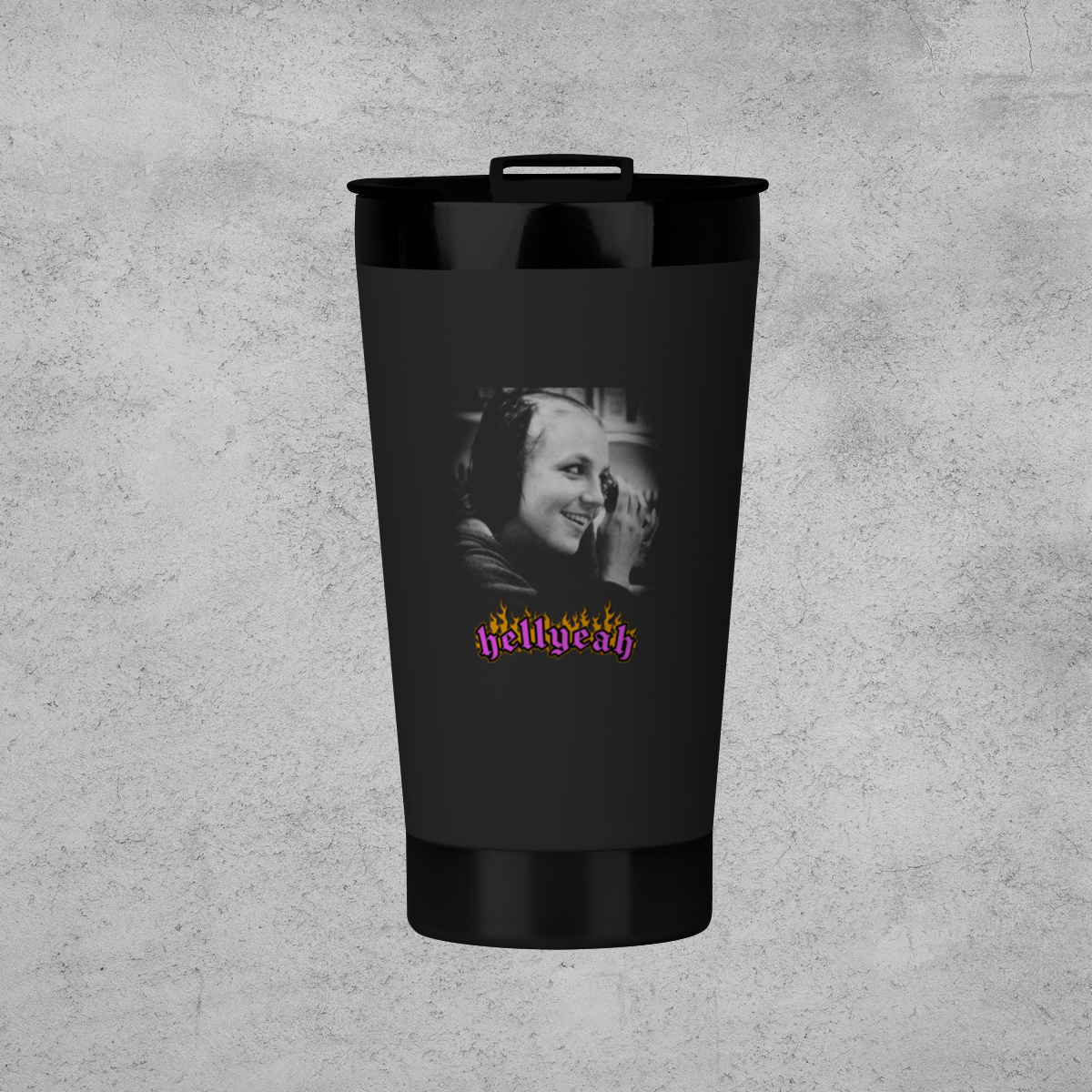 Nome do produto: Copo Térmico Hell Yeah Britney