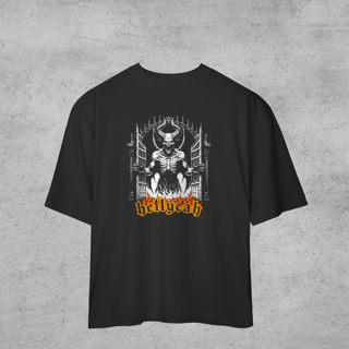 Camiseta Oversized Hell's Gates
