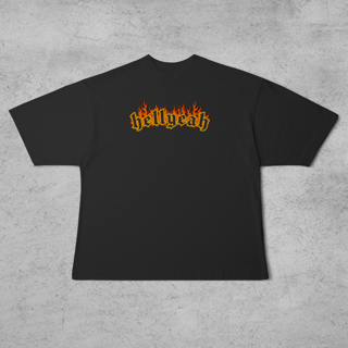 Nome do produto Camiseta Oversized Hell Yeah Classic