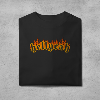 Nome do produto Camiseta Oversized Hell Yeah Classic