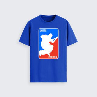 Nome do produtoCamiseta Sam Rivers Legends Never Die All Colors