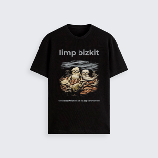 Camiseta Básica Chocolate Starfish Limp Bizkit