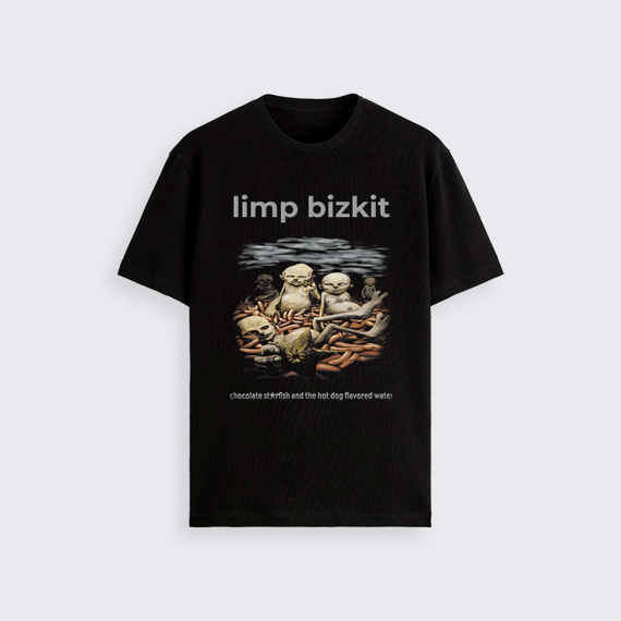 Camiseta Básica Chocolate Starfish Limp Bizkit