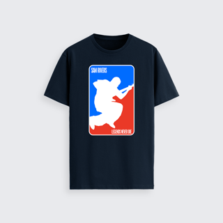 Nome do produtoCamiseta Sam Rivers Legends Never Die All Colors