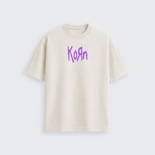 Nome do produtoKorn Bold Logo (Camiseta Oversized)