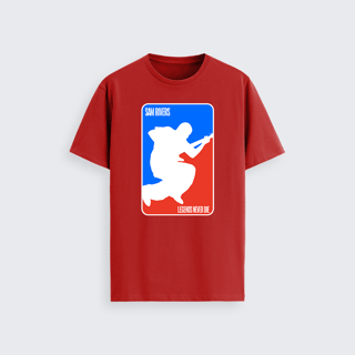 Nome do produtoCamiseta Sam Rivers Legends Never Die All Colors
