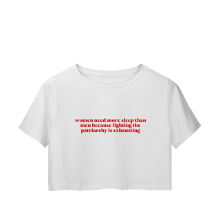 Nome do produto women need more sleep (cropped)
