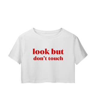 Nome do produto look but dont touch (cropped)