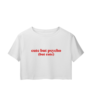 Nome do produto cute but psycho (cropped)