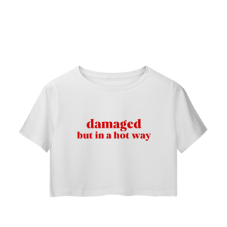 Nome do produto damaged but in a hot way (cropped)