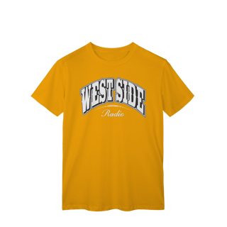 Nome do produto Camiseta Regular Tradicional Premium – West Side Radio Classic