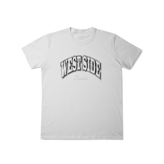 Nome do produto Camiseta Regular Tradicional Premium – West Side Radio Classic