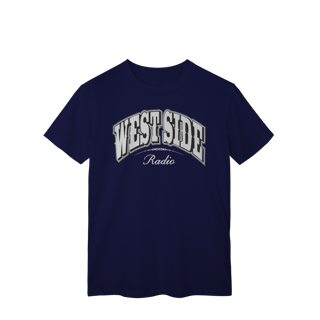 Nome do produto Camiseta Regular Tradicional Premium – West Side Radio Classic