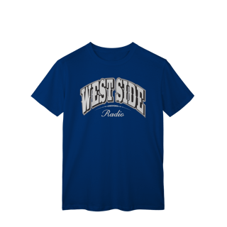 Nome do produto Camiseta Regular Tradicional Premium – West Side Radio Classic