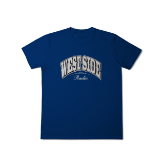 Nome do produto Camiseta Regular Tradicional Premium – West Side Radio Classic