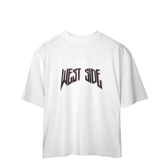 Camiseta Oversized – Urban West White 