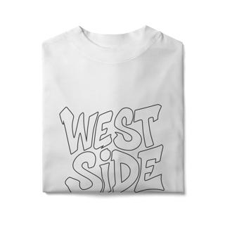 Nome do produto Camiseta Oversized – West Side Outline