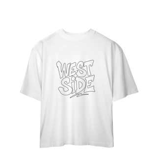 Nome do produto Camiseta Oversized – West Side Outline