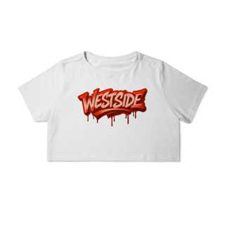 Nome do produto Camisa Cropped – West Side Blood Drip