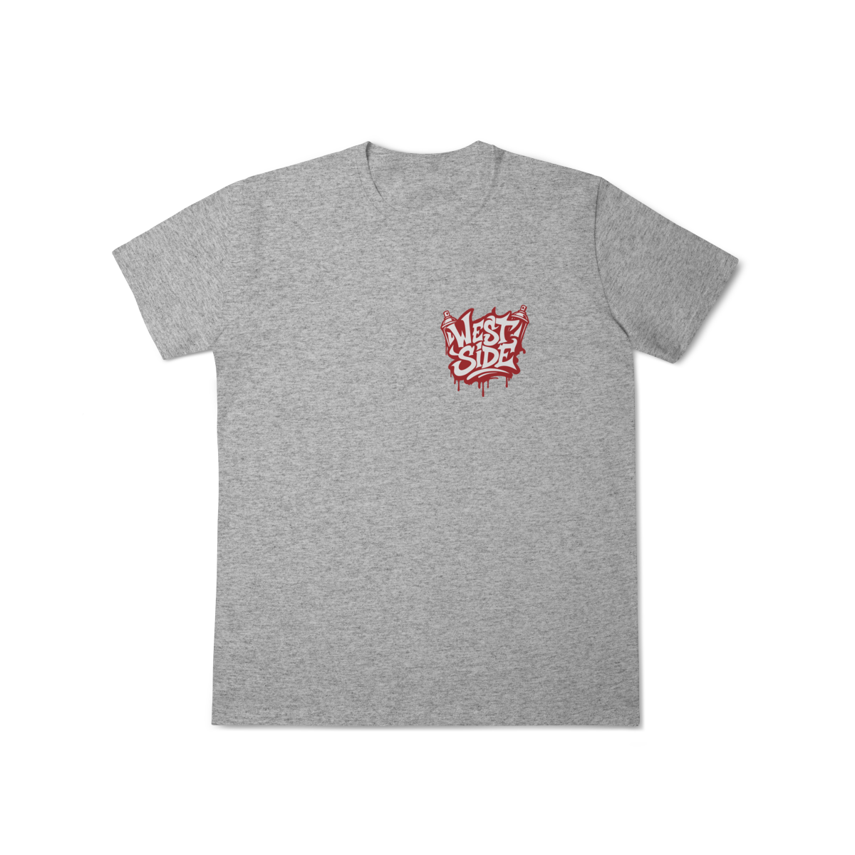 Nome do produto: Camiseta Regular Premium – Red Drip West