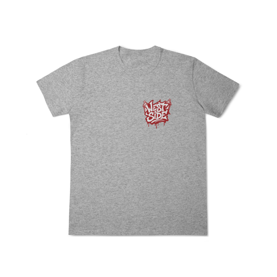 Camiseta Regular Premium – Red Drip West