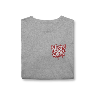 Nome do produto Camiseta Regular Premium – Red Drip West
