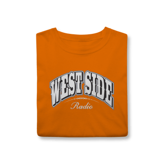 Nome do produto Camiseta Regular Tradicional Premium – West Side Radio Classic