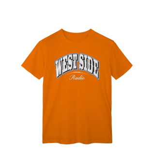 Nome do produto Camiseta Regular Tradicional Premium – West Side Radio Classic