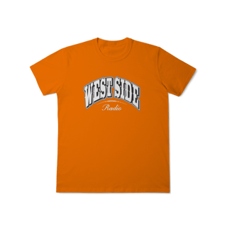 Nome do produto Camiseta Regular Tradicional Premium – West Side Radio Classic