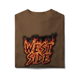 Nome do produto Camiseta Oversized – West Side Fire