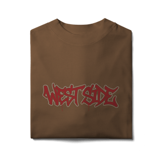 Nome do produto Camiseta Oversized – West Side Street Ink Red